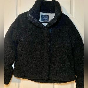 Abercrombie & Fitch Sherpa puffer